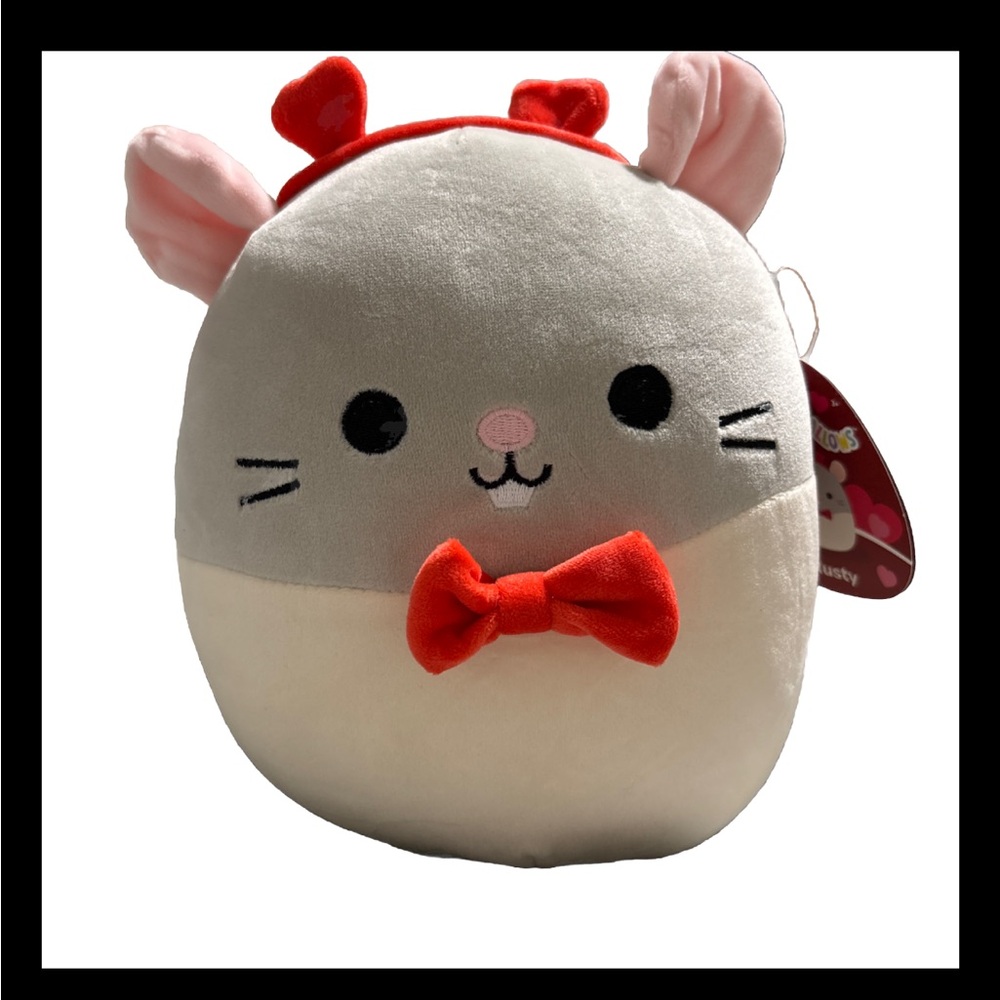 Rusty the Rat. NWT 8” squishmallow